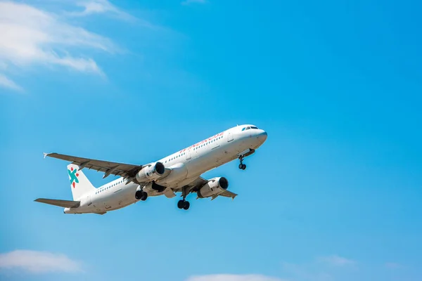 Boryspil Ukraine May 2019 Airplane Airbus A321 231 Windrose Taking — Stock Photo, Image