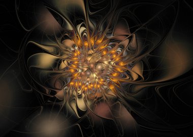 Sanat çalışması için soyut dekoratif doku arkaplanı - İllüstrasyon