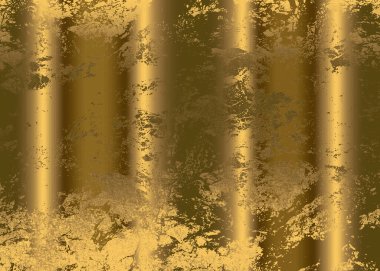 Sanat eserleri için Altın Soyut Dekoratif Kağıt Dokusu- İllüstrasyon