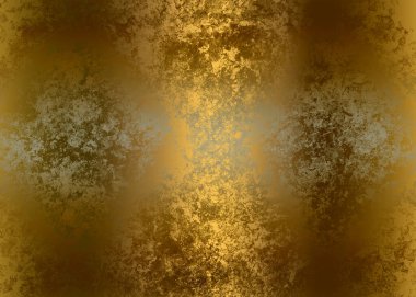 Sanat eserleri için Altın Soyut Dekoratif Kağıt Dokusu- İllüstrasyon