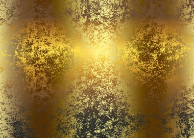 Sanat eserleri için Altın Soyut Dekoratif Kağıt Dokusu- İllüstrasyon