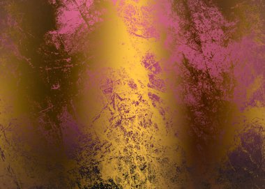 Sanat eserleri için Altın Soyut Dekoratif Kağıt Dokusu- İllüstrasyon