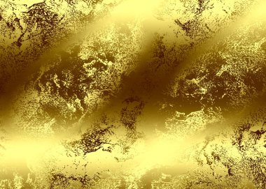 Sanat eserleri için Altın Soyut Dekoratif Kağıt Dokusu- İllüstrasyon