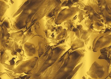 Sanat eserleri için Altın Soyut Dekoratif Kağıt Dokusu- İllüstrasyon