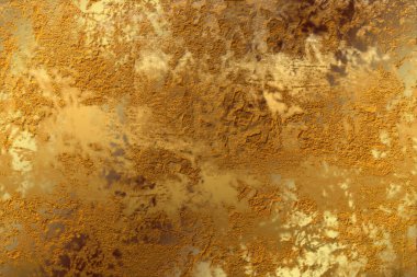 Sanat eserleri için Altın Soyut Dekoratif Kağıt Dokusu- İllüstrasyon