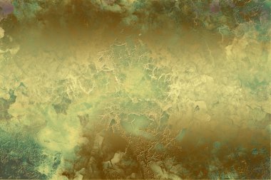 Sanat eserleri için Altın Soyut Dekoratif Kağıt Dokusu- İllüstrasyon