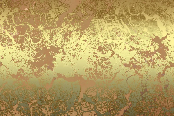 Golden Abstract Decorative Paper Texture Background Artwork Illustration — Stock Photo, Image