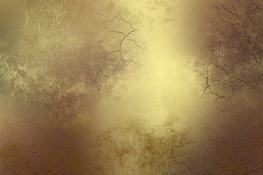 Sanat eserleri için Altın Soyut Dekoratif Kağıt Dokusu- İllüstrasyon