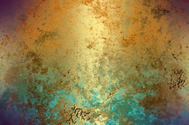 Sanat eserleri için Altın Soyut Dekoratif Kağıt Dokusu- İllüstrasyon