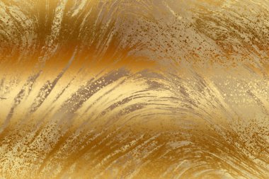 Sanat eserleri için Altın Soyut Dekoratif Kağıt Dokusu- İllüstrasyon