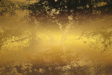 Sanat eserleri için Altın Soyut Dekoratif Kağıt Dokusu- İllüstrasyon