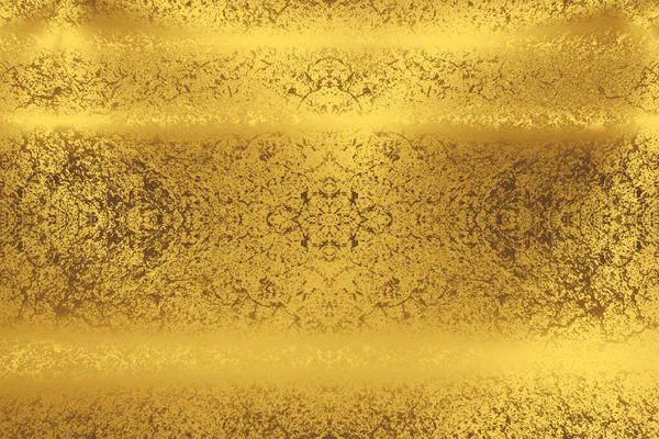 Golden Abstract Dekoracyjne Tło Tekstury Papieru Grafiki Ilustracja — Zdjęcie stockowe