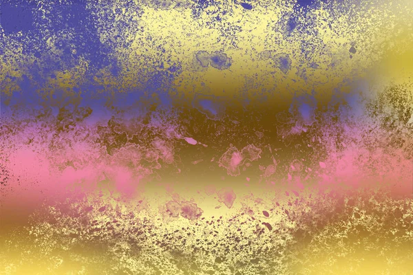 Golden Abstract Decorative Paper Texture Background Artwork Illustration — Stock Photo, Image