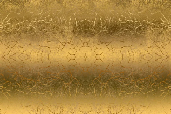 Golden Abstract Decorative Paper Texture Background Artwork Illustration — Stock Photo, Image