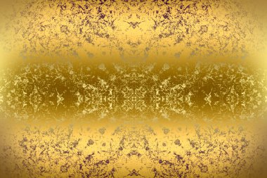 Sanat eserleri için Altın Soyut Dekoratif Kağıt Dokusu- İllüstrasyon