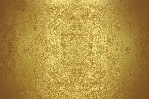 Golden Abstract Fond Texture Papier Décoratif Pour Les Œuvres Art — Photo