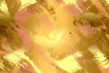 Sanat eserleri için Altın Soyut Dekoratif Kağıt Dokusu- İllüstrasyon