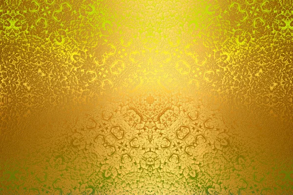 Golden Astratto Sfondo Carta Decorativa Texture Opere Arte Illustrazione — Foto Stock