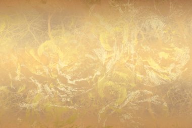 Sanat eserleri için Altın Soyut Dekoratif Kağıt Dokusu- İllüstrasyon