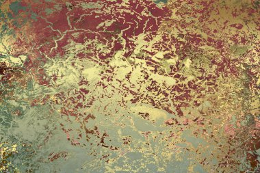 Sanat eserleri için Altın Soyut Dekoratif Kağıt Dokusu- İllüstrasyon