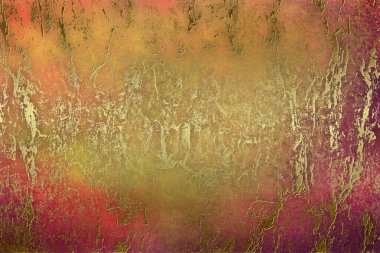 Sanat eserleri için Altın Soyut Dekoratif Kağıt Dokusu- İllüstrasyon