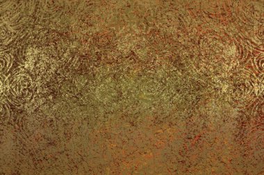 Sanat eserleri için Altın Soyut Dekoratif Kağıt Dokusu- İllüstrasyon