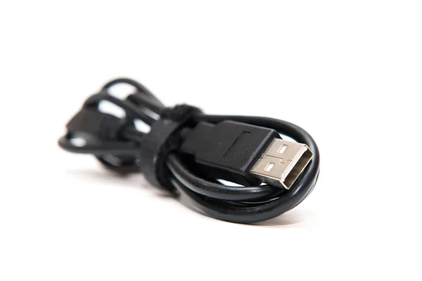 Cabo USB minimizado — Fotografia de Stock