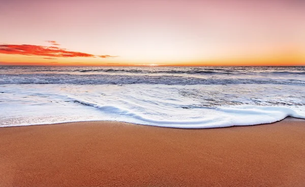 Východ slunce a Atlantský oceán. — Stock fotografie