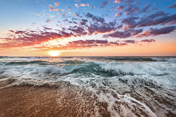 Sfondo Cielo Tramonto Composizione Della Natura — Foto Stock