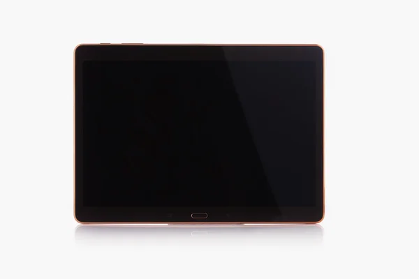 PC tablet preto moderno isolado no branco. — Fotografia de Stock