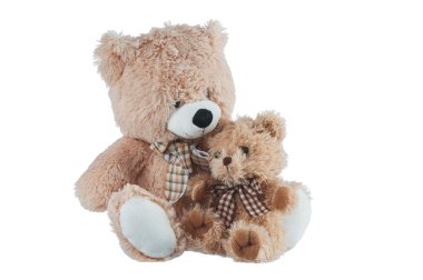 Friendship - two teddy bears. clipart