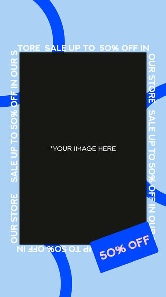 Social media layout stories template. trendy Design