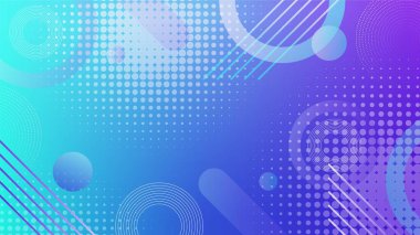 Geometrik şekilli noktalı soyut arkaplan