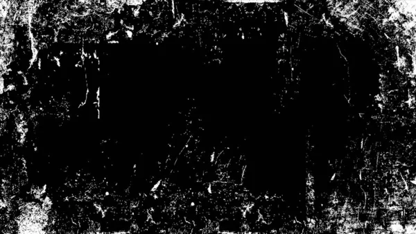グランジブラックテクスチャ壁の背景 — ストックベクタ