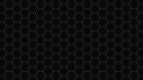 Dark Hexagon Stroke Shapes Wallpaper. Hexagon abstracte achtergrond — Stockvector