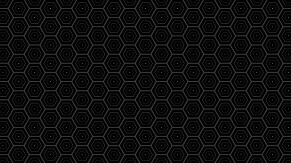 Fondo de pantalla de formas de trazo hexagonal oscuro. Hexágono Resumen de antecedentes — Vector de stock