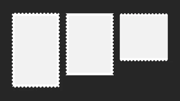Set van drie witboeknota 's. Concept voor het kader van decoratief papier. — Stockvector