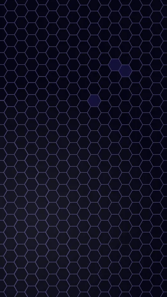 Dark Purple Hexagon Stories Achtergrond. Hexagon patroon — Stockvector