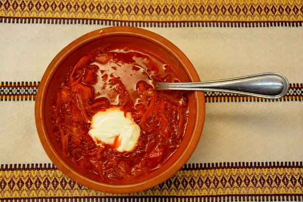 ボルシチ スープ — ストック写真