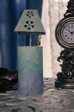 Yeni yıl mum ışık