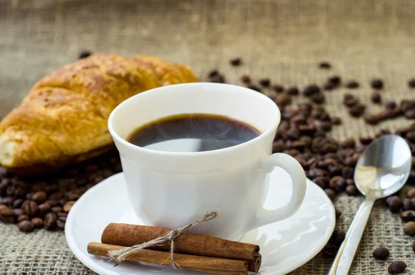 Stillleben mit Kaffee — Stockfoto