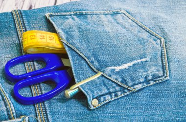 Denim stil fotoğraf