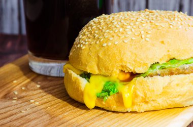 Ev yapımı Ukraynalı burger