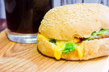 Ev yapımı Ukraynalı burger