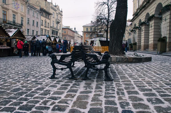 Arquitetura da cidade de Lviv — Fotografia de Stock