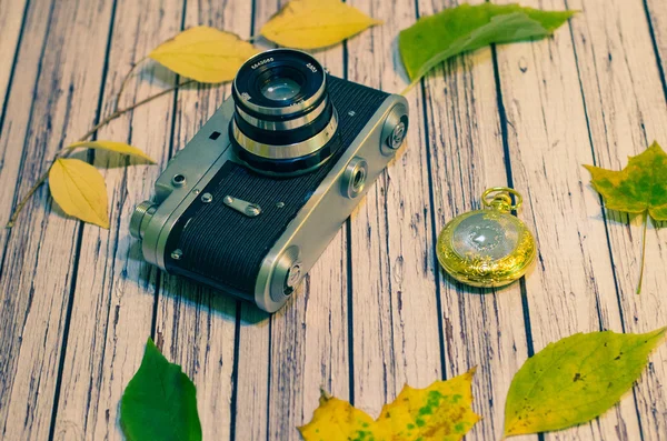 Herbst Saison Blätter Zusammensetzung — Stockfoto