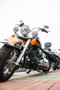 Klasik motosiklet fotoğraf