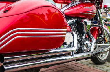 Klasik motosiklet fotoğraf