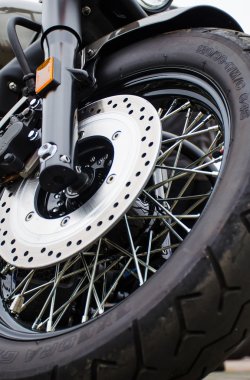 Klasik motosiklet fotoğraf