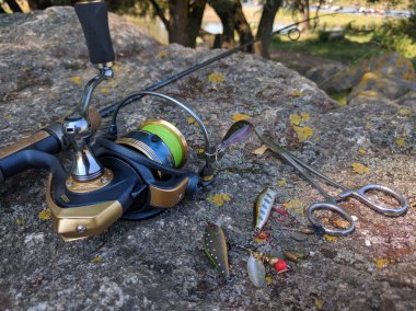 Çubuk balıkçı Tema iplik